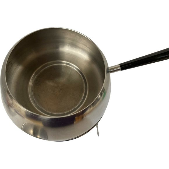Vintage Fondu Pot Spring Inox 18/8 Silver Stainless Steel Made in Switzerland - Picture 2 of 7